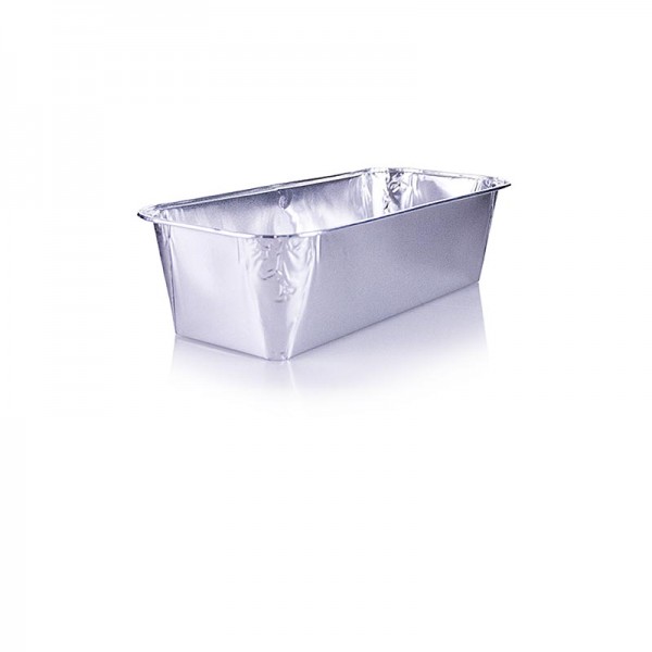 Deli-Vinos Kitchen Accessories - Einweg Aluschalen Take Away Rechteckig 6x10.2x23cm 1.09l