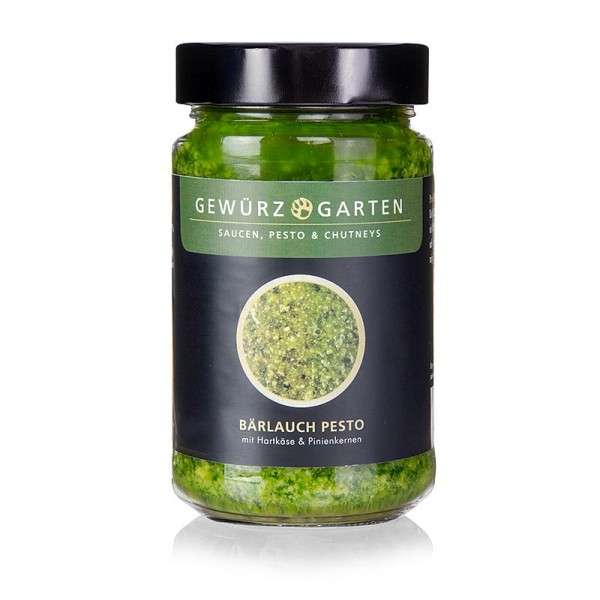 Gewürzgarten Selection - Gewürzgarten Bärlauch Pesto mit Pinienkernen Grana Padano und Meersalz