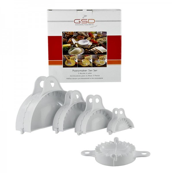 Deli-Vinos Kitchen Accessories - Pastamaker Kunststoffformen für Ravioli Maultaschen Pizza Calzone etc.