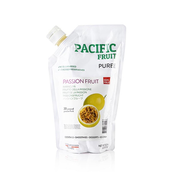 Pacific Fruit - Pacific Fruit Passionfruit Püree (Passionsfrucht / Maracuja) 100 % Peru