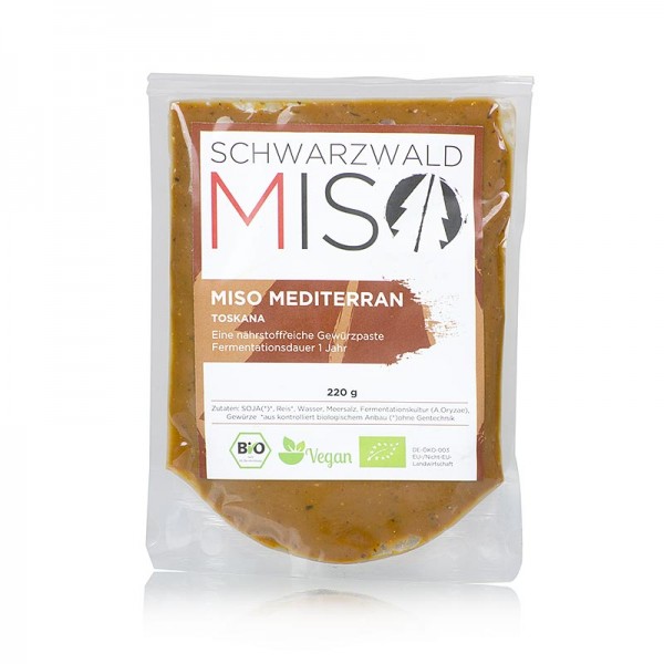 Schwarzwald Miso - Miso Toscana Paste mit mediterranen Gewürzen Schwarzwald Miso BIO