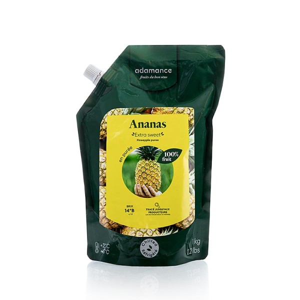 Adamance - Adamance Püree Ananas ungezuckert pasteurisiert