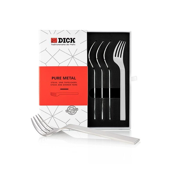 Dick-Messer - Dick Steak & Tafelgabel Set Pure Metal
