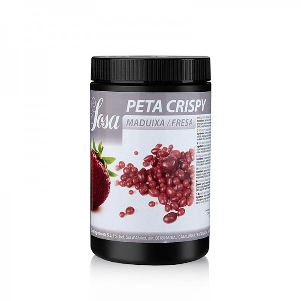 Sosa - Peta Crispy (Knallbrause) Erdbeere Kakaobutter ummantelt Wetproof