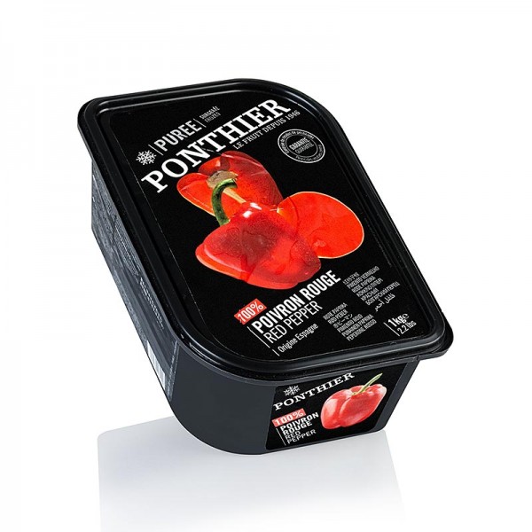 Ponthier Pürees - Püree - Rote Paprika 100% Gemüse ungezuckert TK