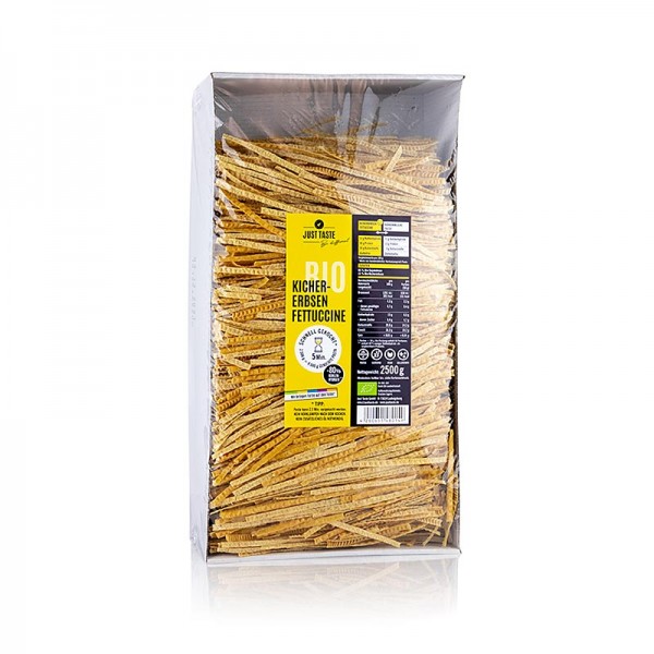 Just Taste - Nudel Kichererbsen Fettuccine Just Taste BIO