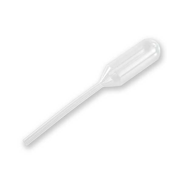100% Chef - Pasteurpipette Kunststoff 6cm 1.2ml nicht graduiert 100% Chef