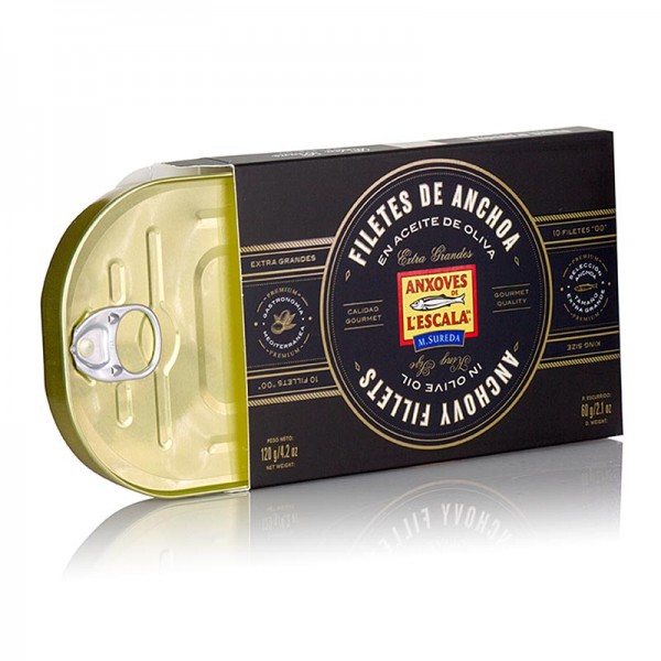 L´Escala - Sardellenfilets Premium Qualität in Olivenöl King Size L´Escala
