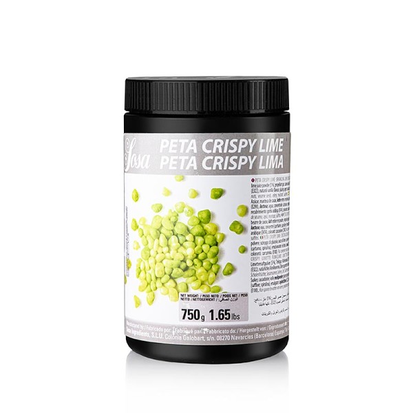 Sosa - Sosa Peta Crispy - Limette Wet Proof Kakaobutter ummantelt (Knall Brause)