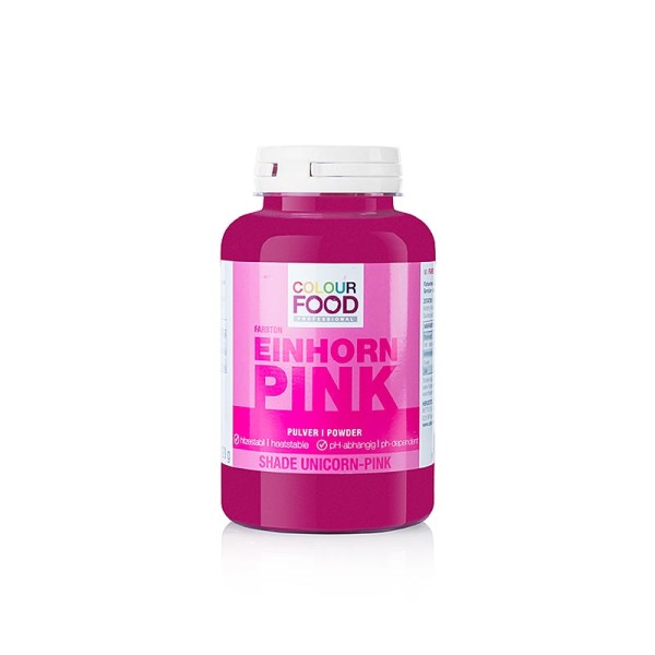 Colour Food - Colour Food Lebensmittelfarbe - Einhorn Pink Pulver fett- & wasserlöslich vegan