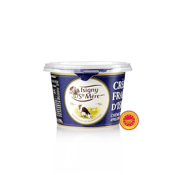 Isigny Sainte-Mère - Crème Fraîche d´ Isigny AOP 35% Fett Tribehou de Normandie