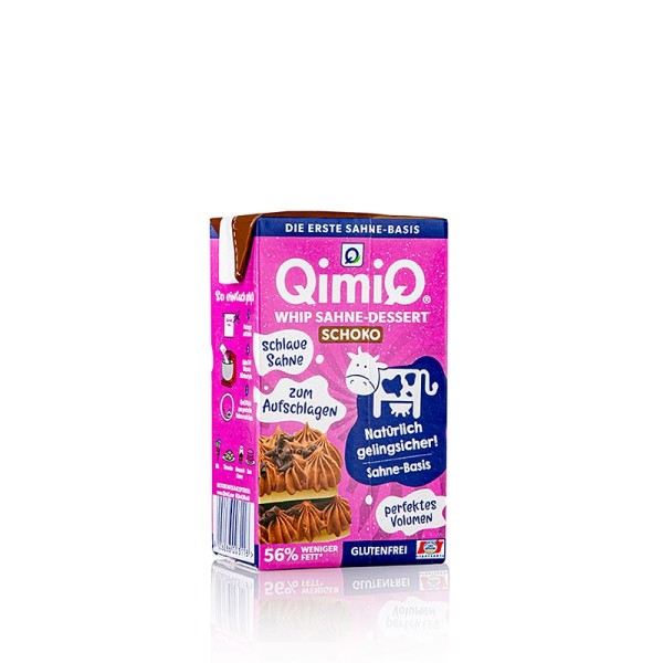 QimiQ - QimiQ Whip Schokolade kalt aufschlagbares Sahne Dessert 16% Fett