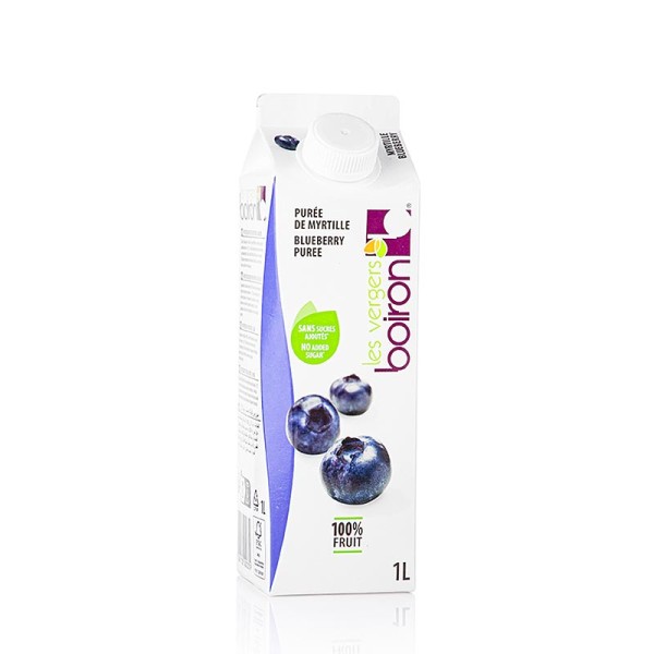 Boiron - Boiron Heidelbeeren (Blaubeeren) Püree pasteurisiert 1 l