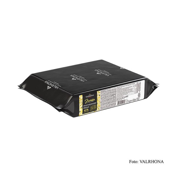 Valrhona - Jivara Lactée Grand Cru Vollmilch Couverture Block 40% Kakao