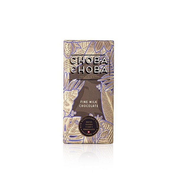 Choba Choba - Fine Milk Chocolate 41% Milchschokoladen Tafel Choba Choba BIO