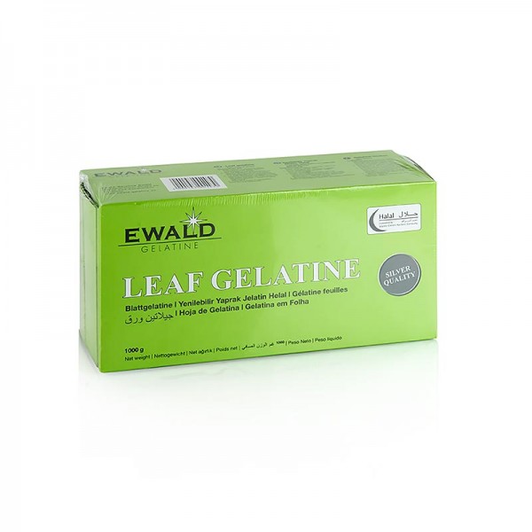 Ewald Gelantine - Blatt Gelatine Rind Halal