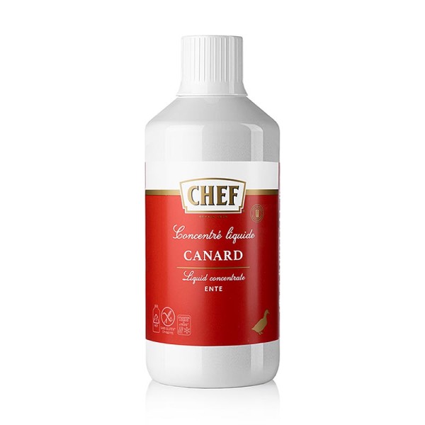 Chef Fond Premium - CHEF Premium Konzentrat - Entenfond flüssig für ca.34 Liter