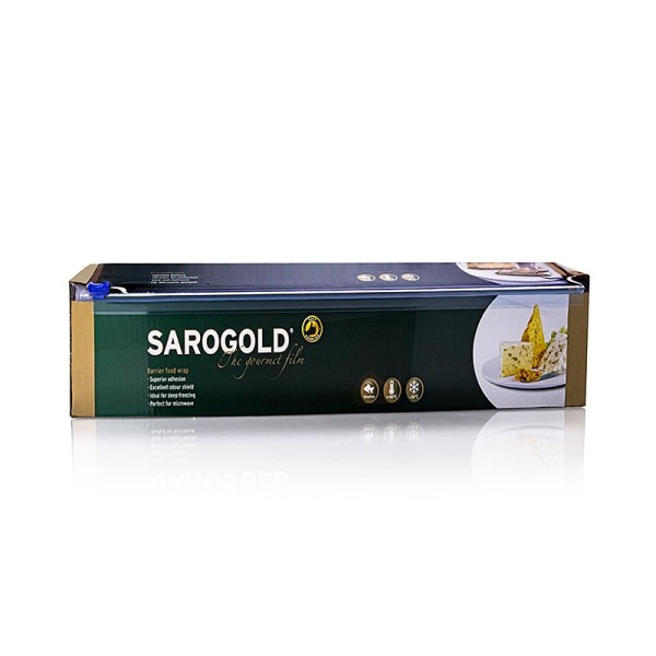Sarogold - SAROGOLD Gourmet-Folie 30cm Faltschachtel (Frischhaltefolie)