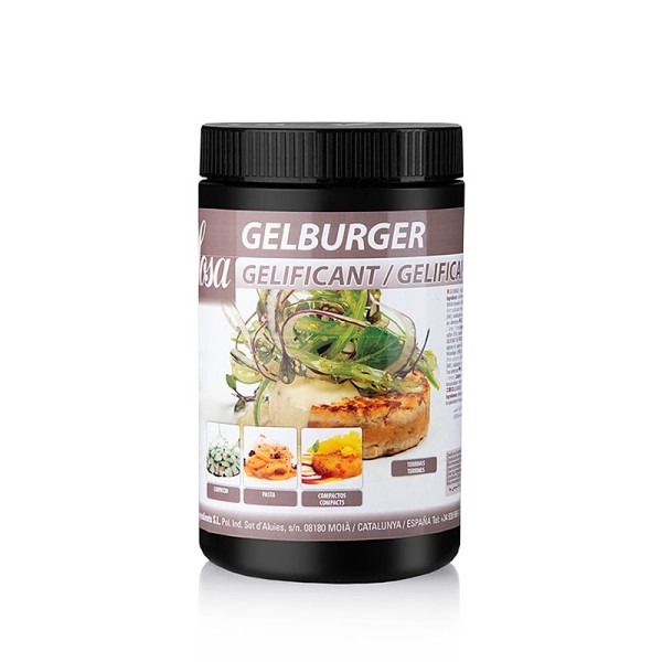 Sosa - GelBurger Zusammenkleben von Gemüse