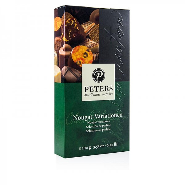 Peters - Pralinen - Mischung Nougat-Variationen 8 Stück Peters