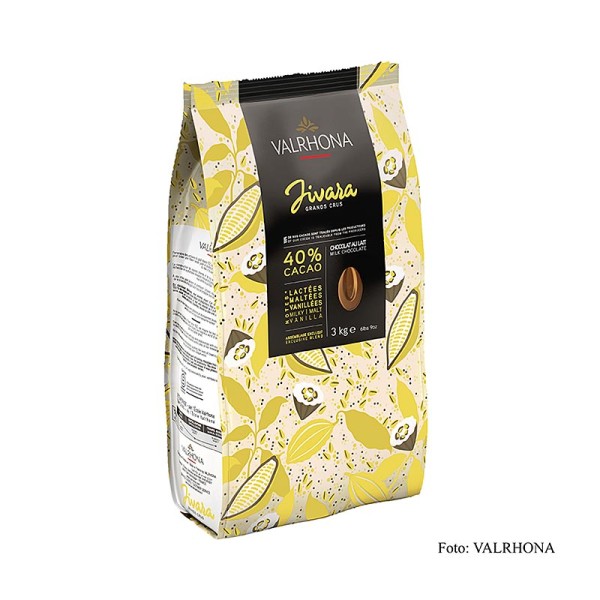 Valrhona - Jivara Lactée Grand Cru Vollmilch Couverture Callets 40% Kakao