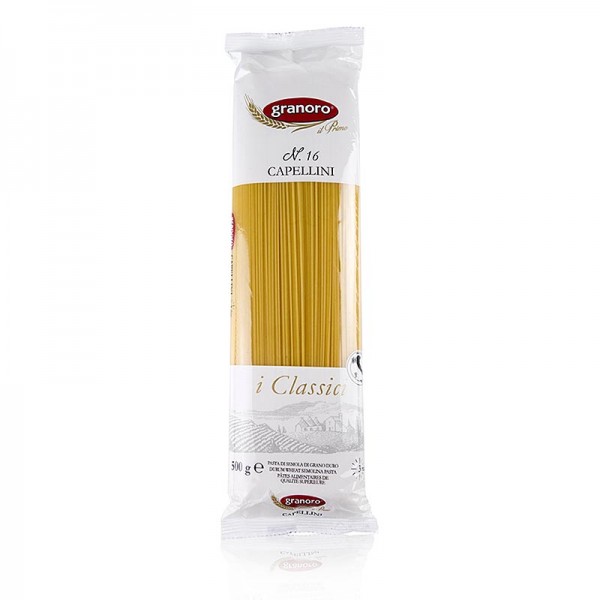 Granoro - Granoro Capellini sehr dünne Spaghetti 1mm No.16