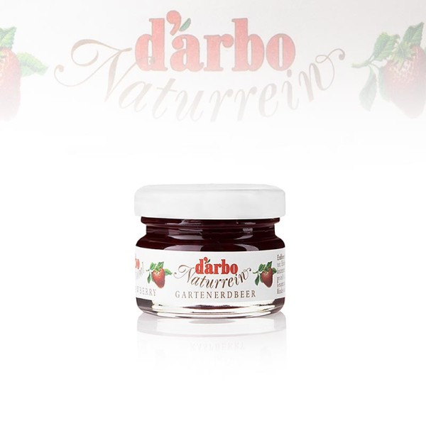 Darbo - Erdbeer Konfitüre Extra Portionsgläser darbo