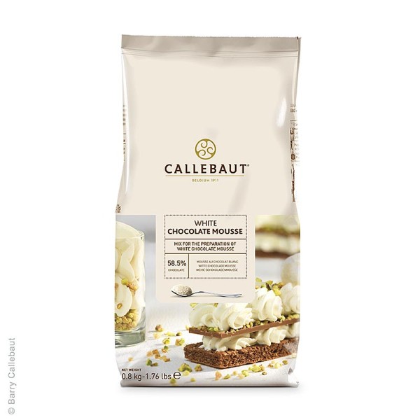 Callebaut - Mousse au Chocolat - Pulver weiß