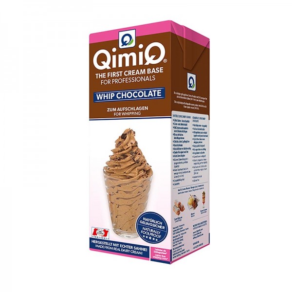 QimiQ Whip - QimiQ Whip Schokolade kalt aufschlagbares Sahne Dessert 16% Fett