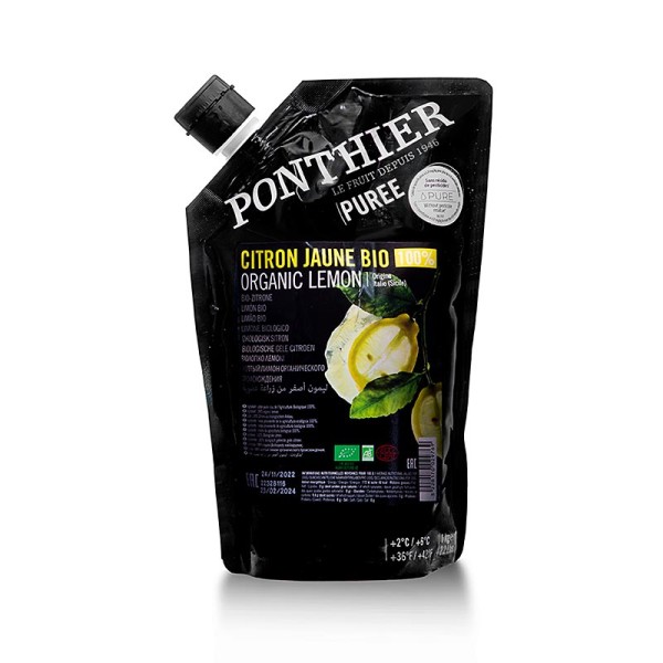 Ponthier - Ponthier Zitrone Püree 100% BIO
