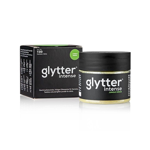 Glytter - glytter intense Jungle Green Lebensmittelglitzerpuder (Grün)