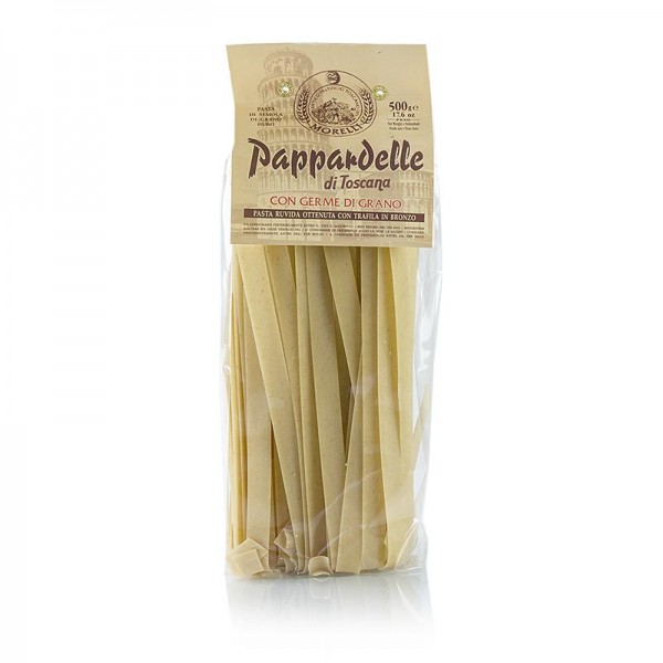 Morelli 1860 - Morelli 1860 Pappardelle Germe di Grano mit Weizenkeimen