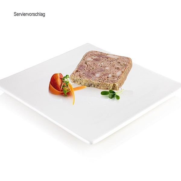 Rougie - Terrine d´oie a la moutarde - Gänseterrine mit grobem Senf Rougie