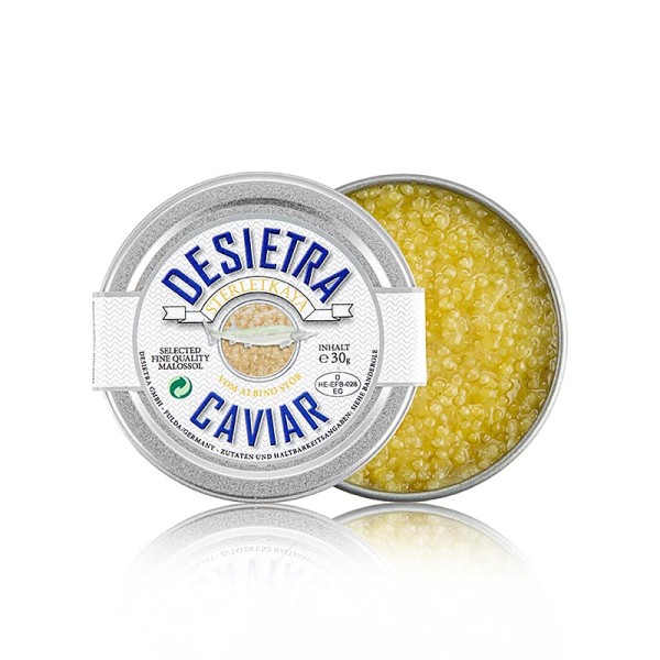 Desietra Selection - Desietra Selection Kaviar vom Albino-Sterlet Aquakultur Deutschland