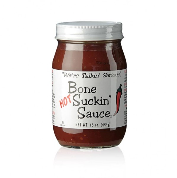 Bone Suckin' - Bone Suckin´ Sauce Hot BBQ Sauce Ford´s Food