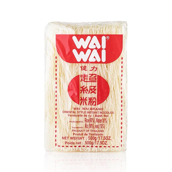 Asia Express - Reis Vermicelli Nudeln fein 0.5mm Wai Wai