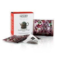 Newby Tea - Newby Tea Strawberry & Mango Infusion Früchtetee Newby Tea - Newby Tea Strawberry & Mango Infusion Früchtetee