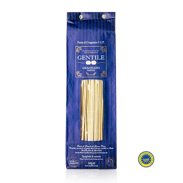 Pastificio Gentile Gragnano - Pastificio Gentile Gragnano IGP/g.g.A. - Spaghetti ø 1.9mm bronzegezogen