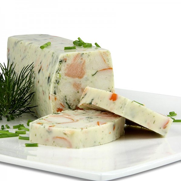 Deli-Vinos Sea Food - Terrine von Edelfisch mit Lachs Zander Heilbutt und Surimi TK