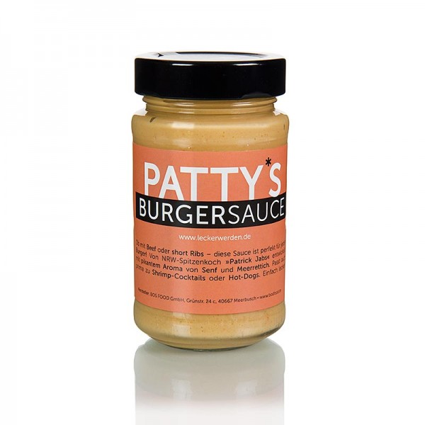 Patty´s Currysauce - Pattys Burgersauce kreiert von Patrick Jabs