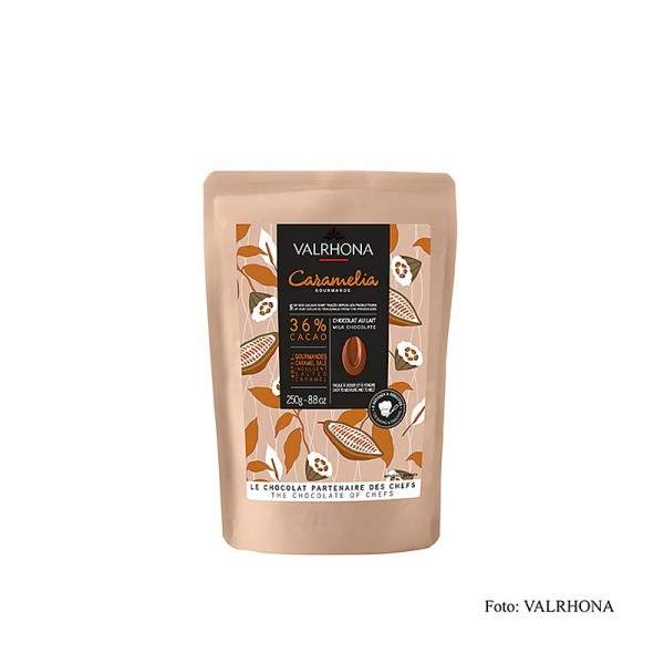 Valrhona - Valrhona Caramelia Milchschokolade 36% Callets