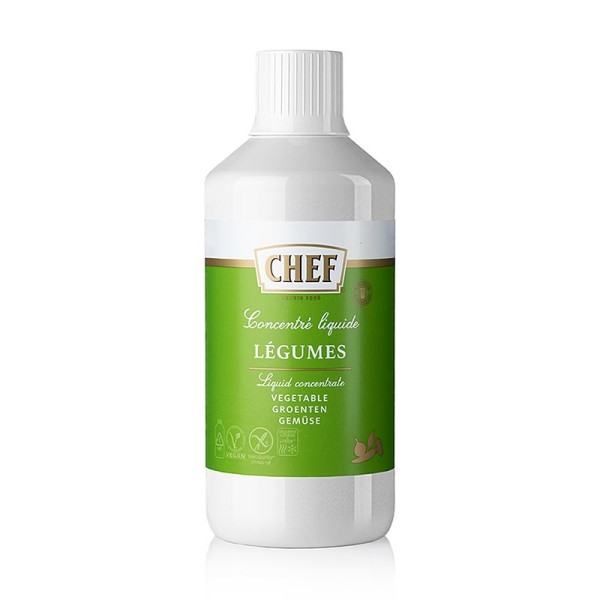Chef Fond Premium - CHEF Premium Konzentrat - Gemüsefond flüssig für ca.34 Liter