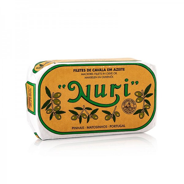 Nuri - Makrelenfilets in Olivenöl 3-4 Stück Nuri (Portugal)