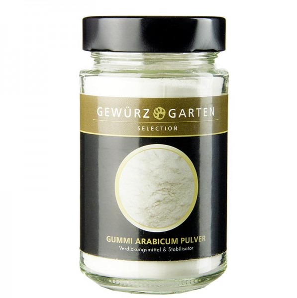 Gewürzgarten Selection - Gewürzgarten Gummi Arabicum-Pulver als Gelier- und Oberflächenbehandlungsmittel