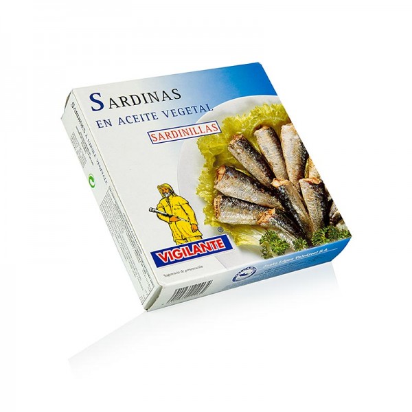 Deli-Vinos Sea Food - Sardinen ganz mit Haut und Gräten in Pflanzenöl