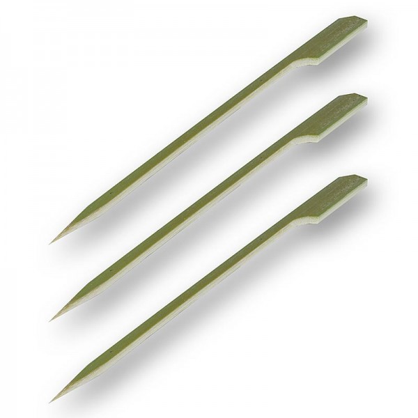 Deli-Vinos Kitchen Accessories - Bambus-Spieße mit Blattende 15cm