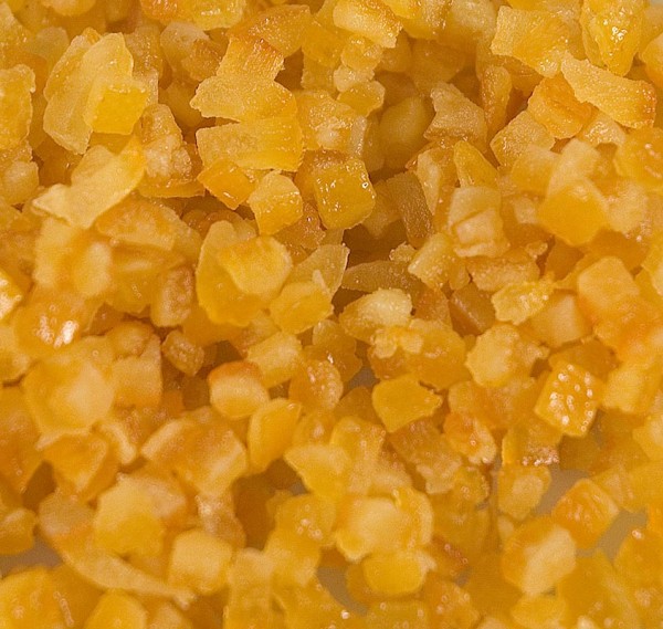 Deli-Vinos Patisserie - Orangeat kandierte Orangenschale fein gewürfelt 3mm