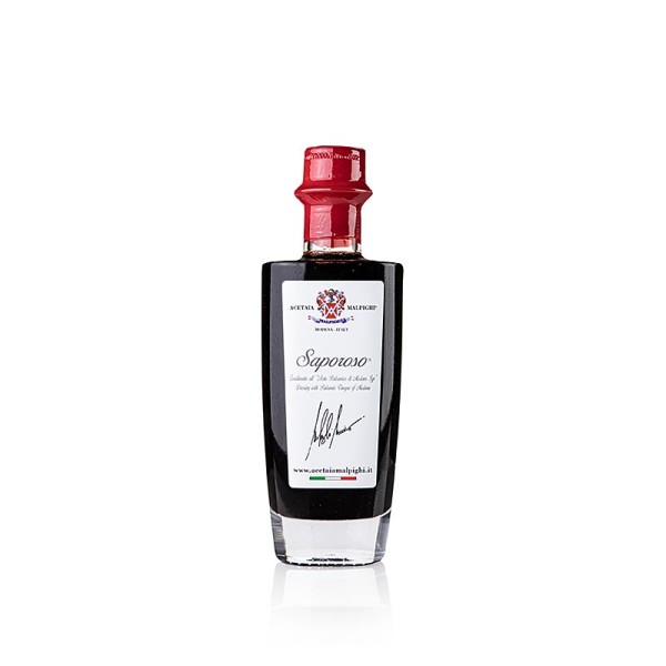 Malpighi - Balsamico Condiment Saporoso 6 Jahre Eichen- & Akazienholzfass Malpighi