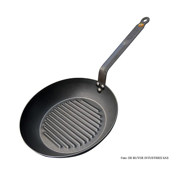 de Buyer - deBUYER Mineral B Element Eisenpfanne mit Grillboden ø 32cm 4.2cm hoch