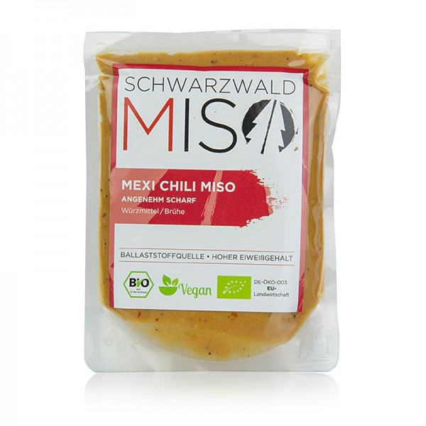 Schwarzwald Miso - Miso Mexi Chili Paste angenehm scharf Schwarzwald Miso BIO
